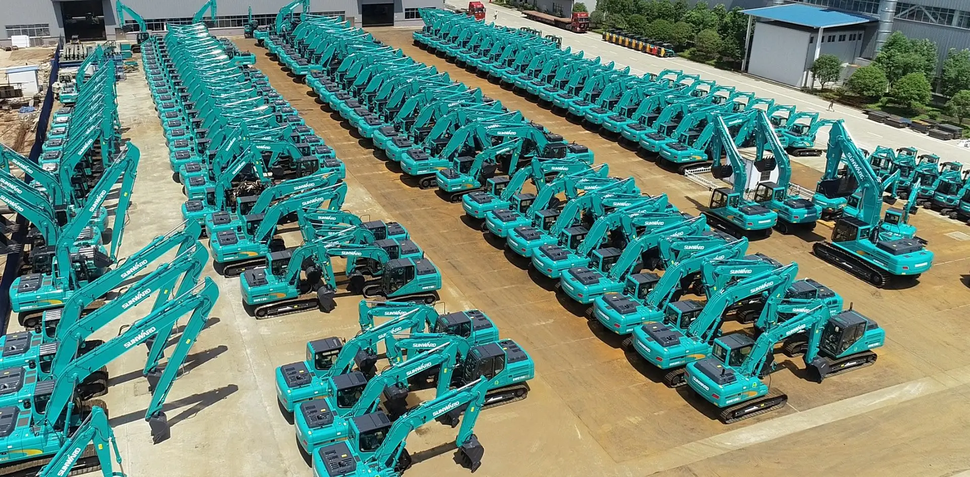 Park przemysłowy Sunward w Changsha — 120 hektarów produkcji maszyn budowlanych